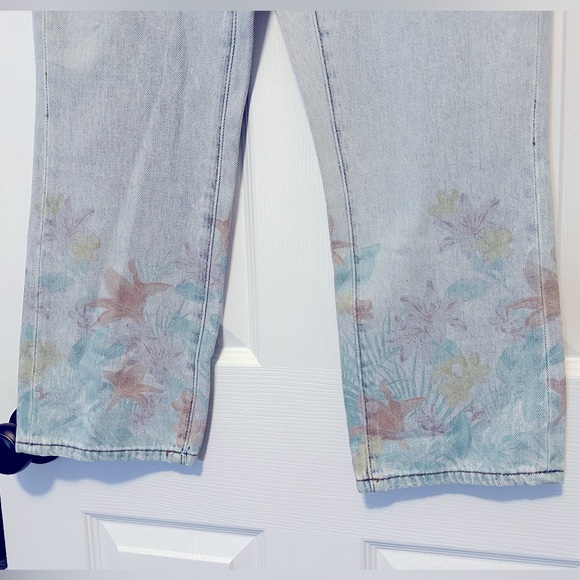 Tribal Aubrey Mid-Rise Straight Crop Jeans - Picture 5 of 8